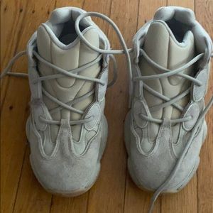 Gently worn Yeezy 500 Stone
